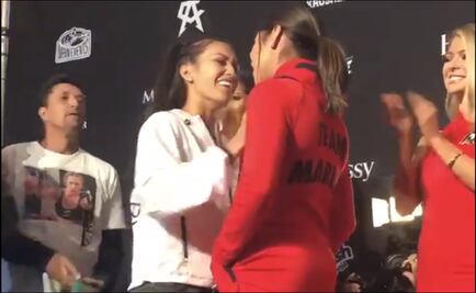 Esparza y Estrada calientan la pelea; llegan a los empujones