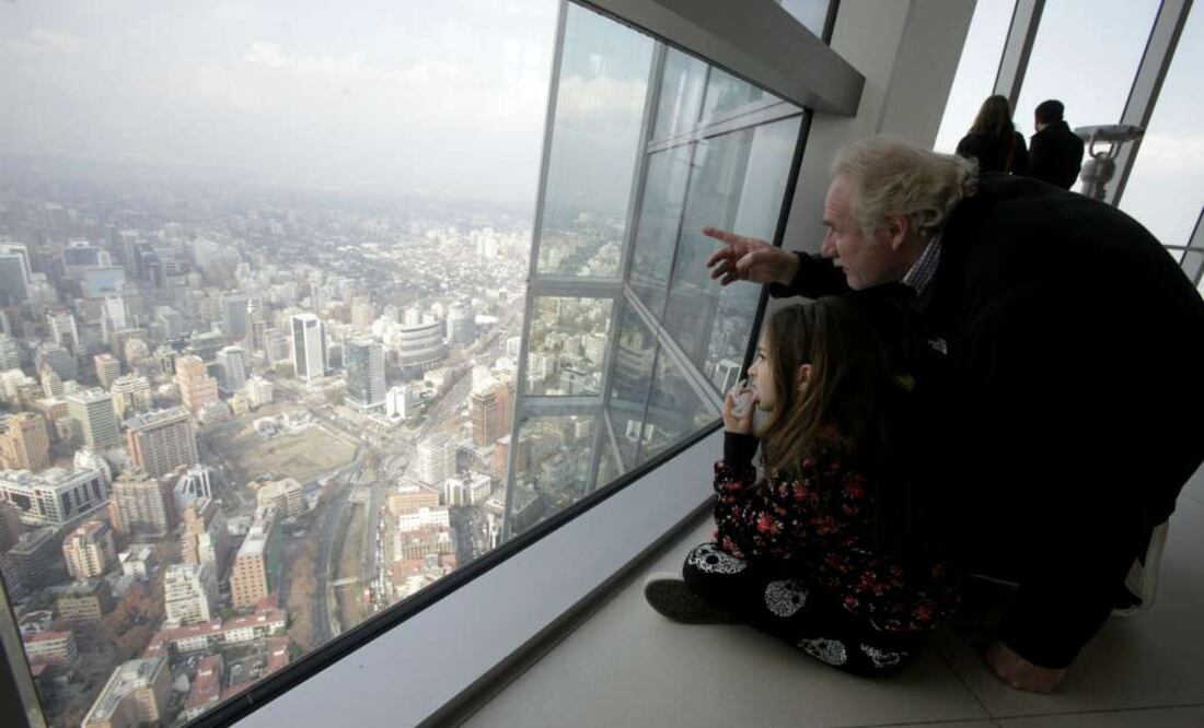 Goza de una vista en 360 grados a 300 metros de altura (Foto: Sebastián Silva/EFE)