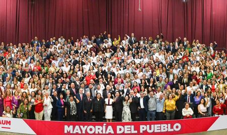 “¡Ya es oficial el triunfo de la Mayoría del Pueblo!”, celebra Morena por supermayoría