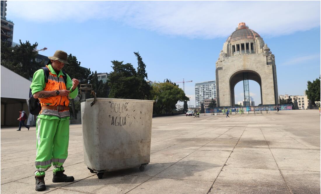 Monumento a la Revolución CDMX. Foto: Iván Montaño/ELUNIVERSAL