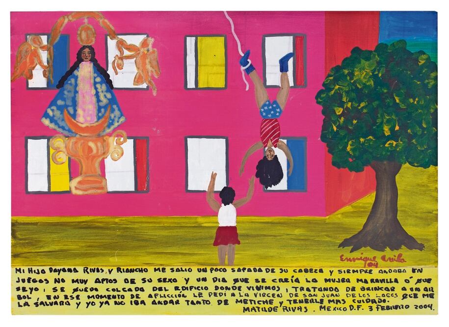 En el libro Por un favor recibido. Exvotos mexicanos, siglos XIX al XXI, que publica Talamontes Editores), Raúl Cano Monroy presenta piezas de este arte popular mexicano que inició como una ofrenda a santos a quienes se les pedían favores. Foto: Libro Por un favor recibido. Exvotos mexicanos, siglos XIX al XXI