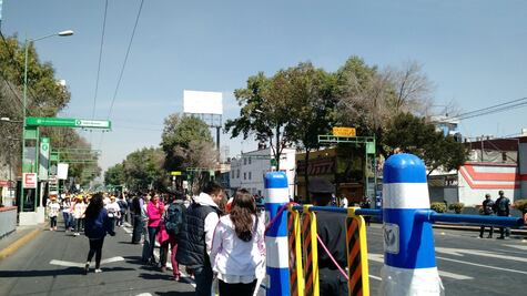 Reabren Eje Central e Insurgentes tras paso del Papa 