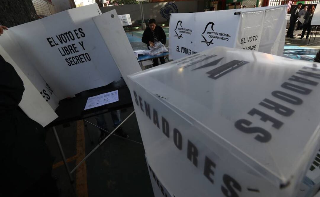 La documentación y la paquetería electoral de esas casillas están resguardadas y en las bodegas electorales de las sedes distritales. Foto: Archivo/EL UNIVERSAL