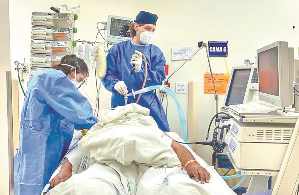 En solo un mes, Baja California duplicó su ocupación hospitalaria, al pasar de 34.54% el 4 de noviembre a 66.98% en diciembre, según reportes de Salud estatal. Foto: ESPECIAL