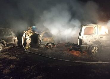 ¡Desatan terror! Queman vehículos en 5 municipios de Guanajuato por detención de hermano de “El Marro”