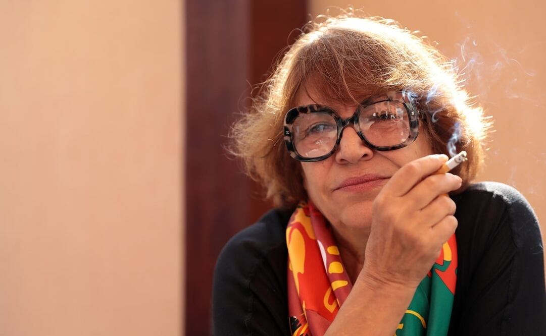 Marcela Serrano, durante la Feria del Libro Internacional de Guadalajara. Fotos: Juan Boites/ EL UNIVERSAL