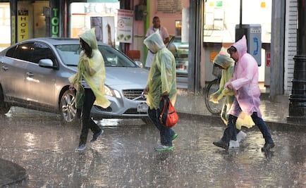 Activan alerta amarilla por lluvia y granizo en 8 delegaciones
