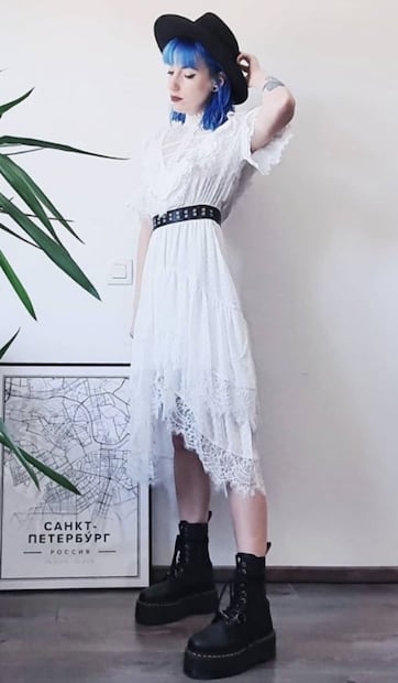 Cómo verte bien con un vestido boho chic