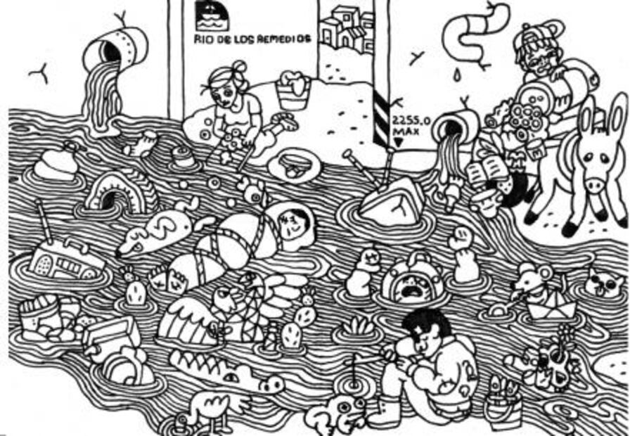 El Ecatepec violento inspira viñetas infantiles