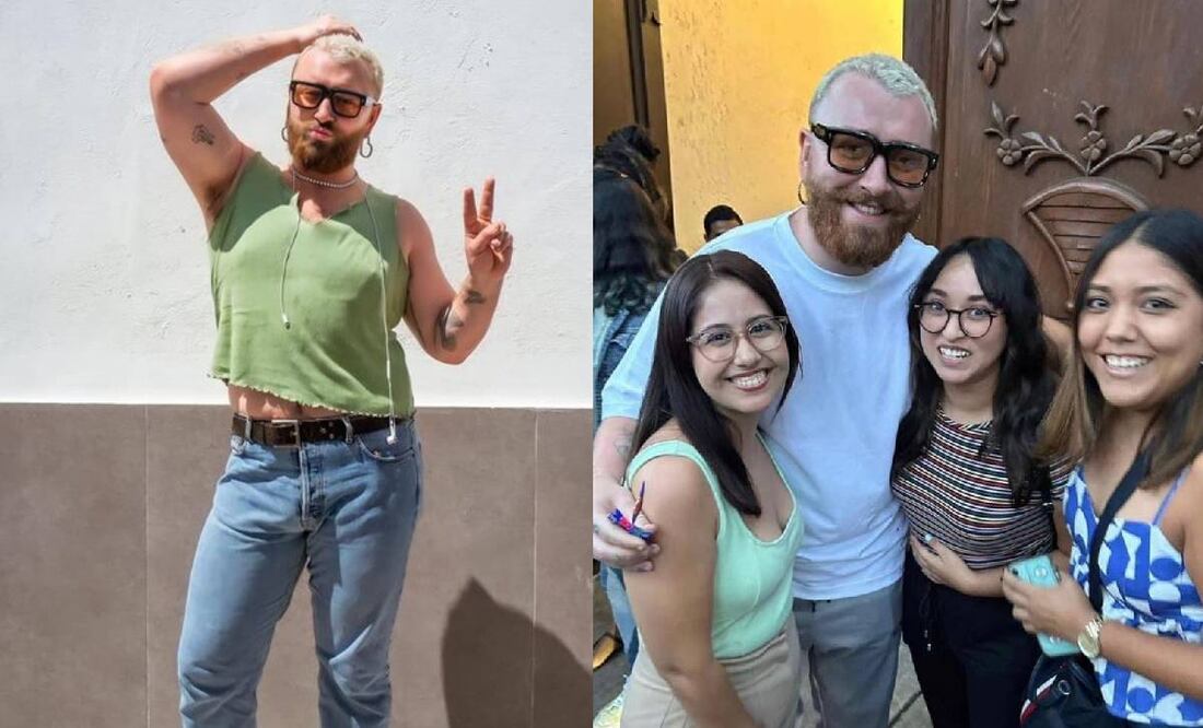 El cantante recorrió las calles de la ciudad y convivió con algunos de sus fans. Foto: Twitter