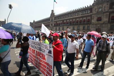 Ingreso hormiga de CNTE en Zócalo fue planeado: Mercado