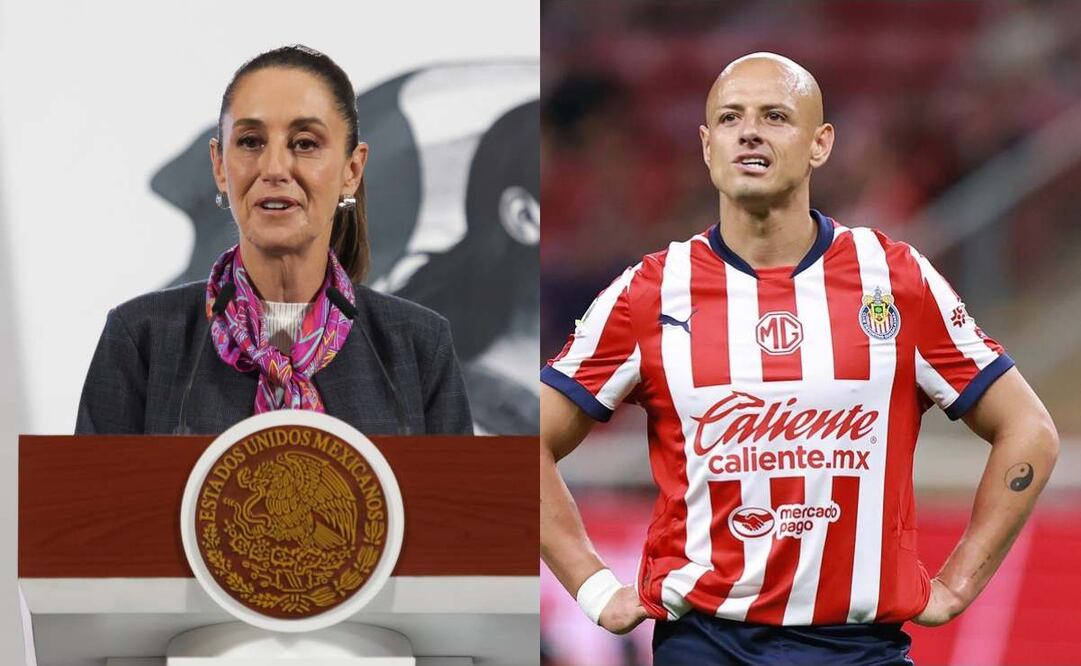 Sheinbaum reacciona a comentario machista de “El Chicharito” Hernández; "es una idea muy machista", dijo. Foto: Carlos Mejía / Especial