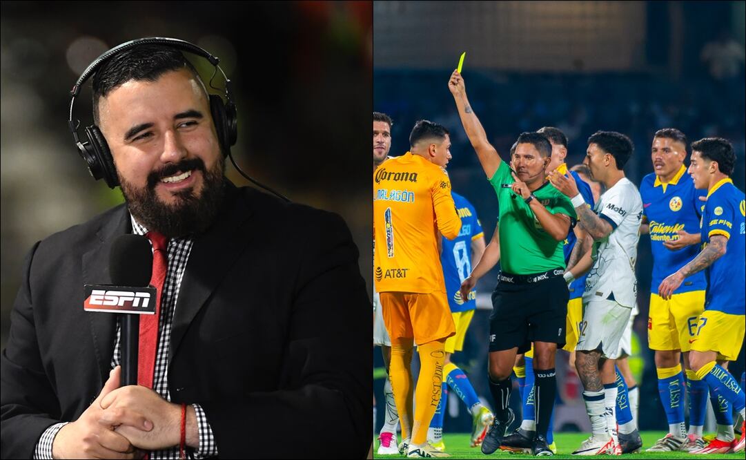 Álvaro Morales afirmó que América cayó con Pumas por culpa de Fernando Guerrero / FOTOS: Imago7