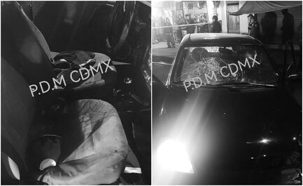 Motosicarios balean auto con pasajeros en Santa María la Ribera; hay 3 heridos