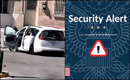 Consulado de EU emite alerta por balaceras en Matamoros, Tamaulipas