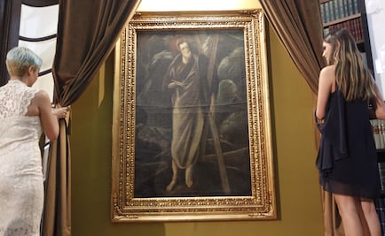 Presentan "El Greco" que ocultaron en México