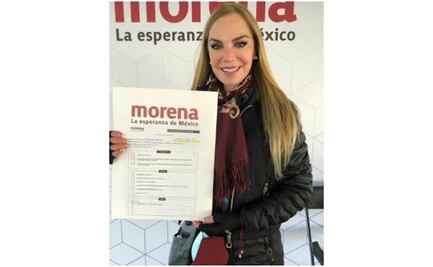 Gabriela Goldsmith se registra como precandidata de Morena para buscar diputación federal 