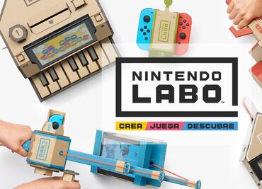 Nintendo lanza Labo: videojuegos y... ¡cartón!