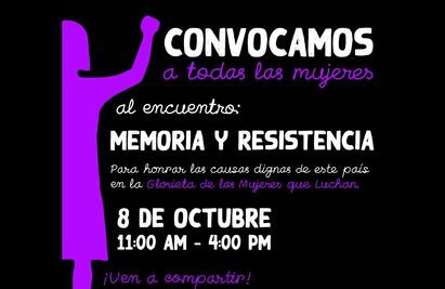 Feministas preparan marcha en la ex Glorieta de Colón