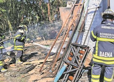 Explosión de taller de pirotecnia deja un muerto