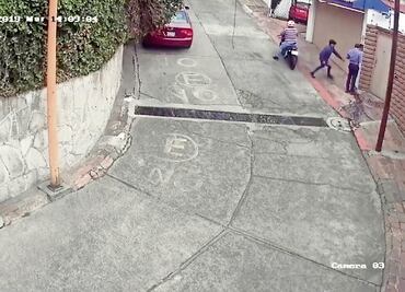 Captan a motociclistas asaltando en Naucalpan