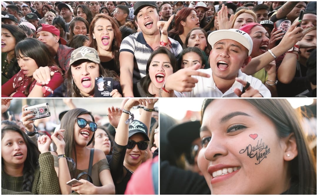 Cuando Daddy Yankee apareció, todos caminaron para acercarse más al escenario principal. (FOTOS: ARIEL OJEDA. EL UNIVERSAL)