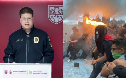 Un detenido tras disturbios en marcha del 2 de octubre: Pablo Vázquez; se trabaja para identificar a violentadores, dice