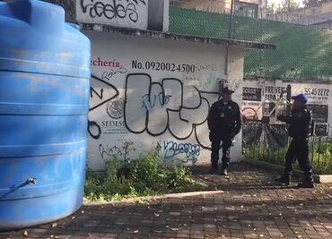 Vigilan tinaco gigante en Santa María la Ribera por megacorte de agua