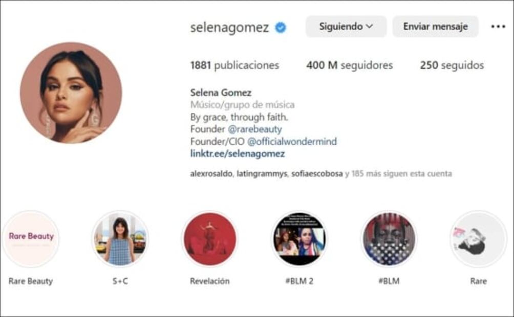 Selena Gomez se convierte en la reina de Instagram con sus fotos al natural