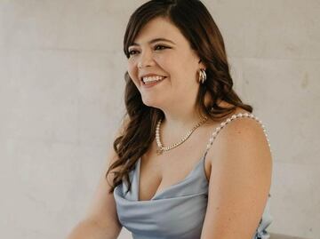 Mishelle, hija del "Piojo" Herrera, se casa con un hermoso vestido de novia