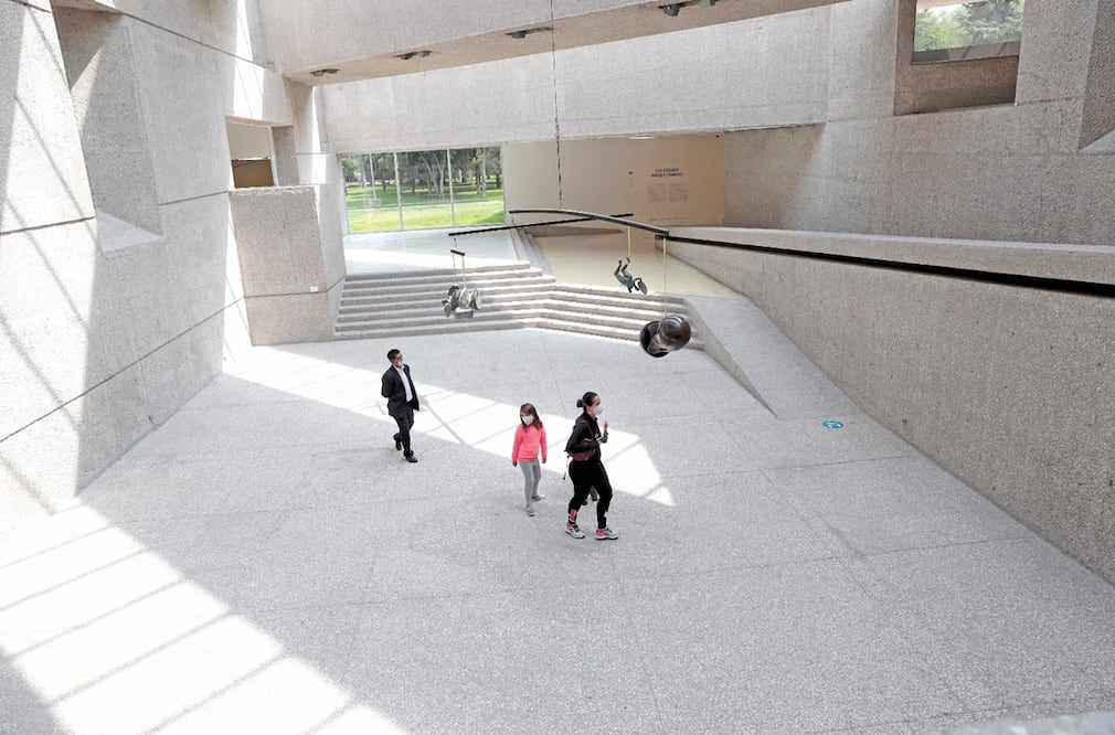 Museo Tamayo, de arte contemporáneo, recinto del INBAL.
Foto: EL UNIVERSAL