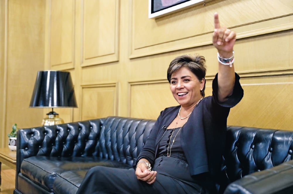 Subgobernadora del Banco de México, Irene Espinosa Cantellano. Fotografías: IVÁN STEPHENS. EL UNIVERSAL