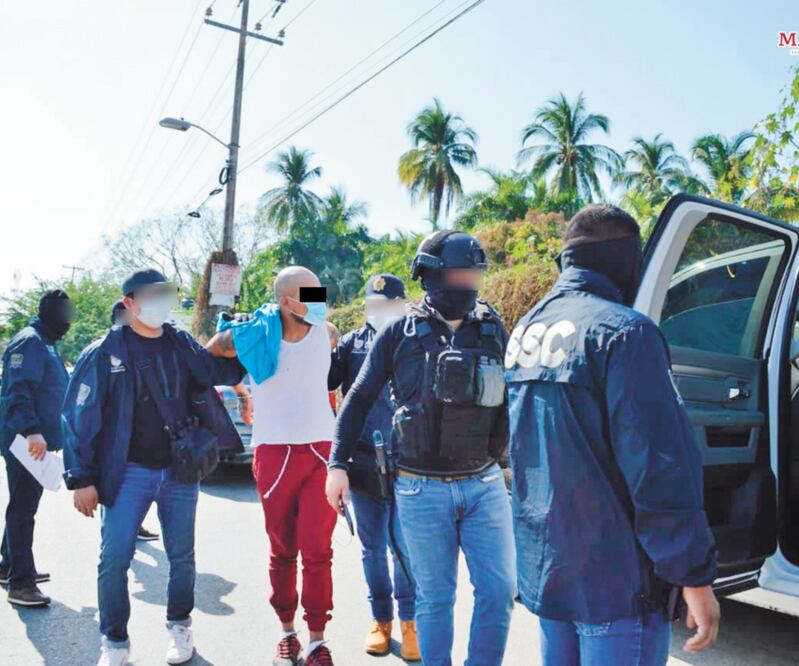 La SSC, Semar y la policía de Guerrero se coordinaron en las capturas. Foto: ESPECIAL
