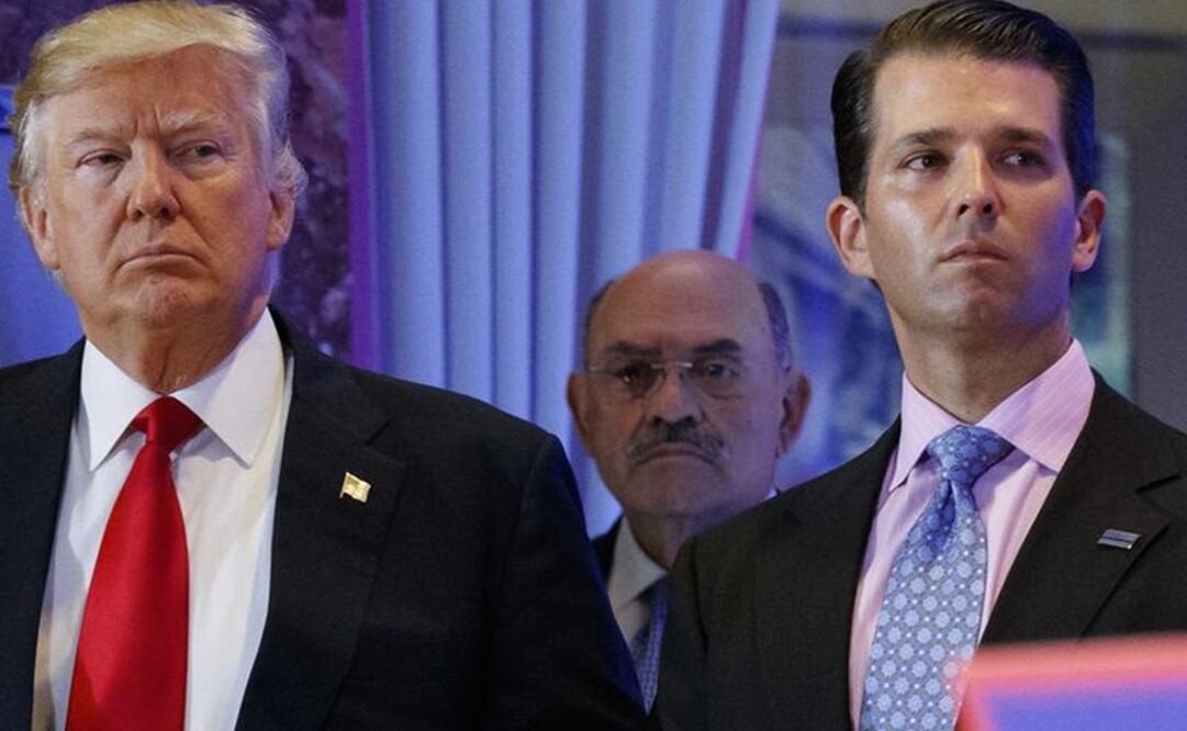 Trump no respondió a las preguntas de los periodistas sobre el caso en Nueva York durante una visita a Texas el miércoles. Foto: AP