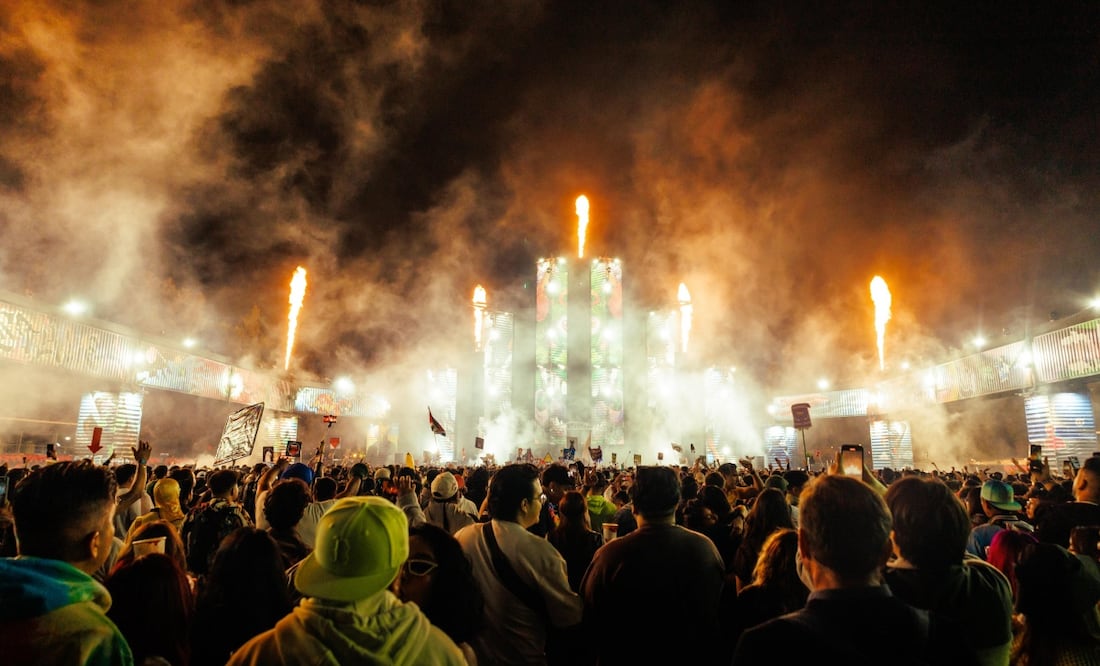 Festival EDC en la Ciudad de México. Foto: Yarezty M. Osnaya / EL UNIVERSAL