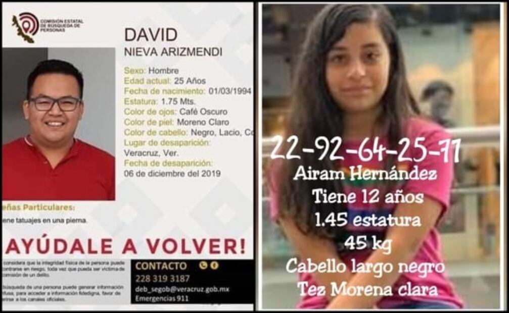 Reportan a cuatro jóvenes desaparecidos en Veracruz