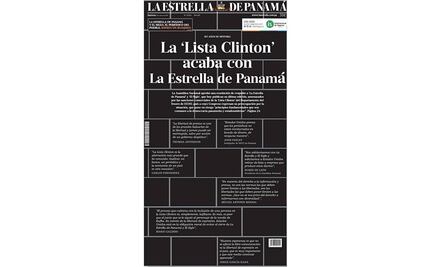 Sentenciado a muerte por EU, agoniza el diario La Estrella de Panamá