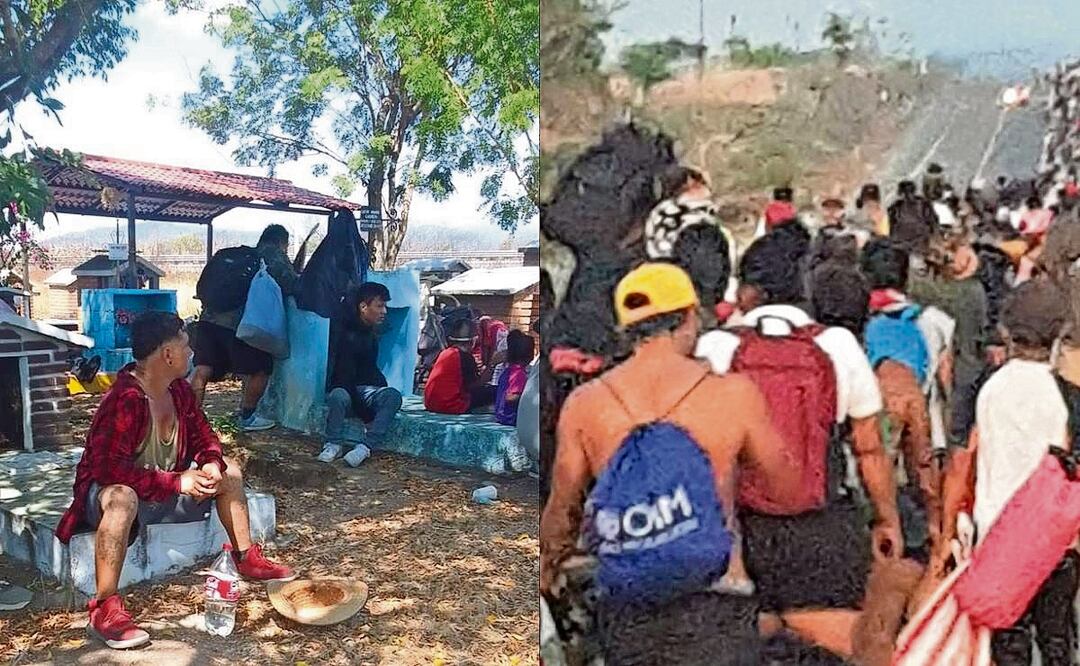 Niegan entrada a la caravana llamada Éxodo de la Pobreza en dos municipios oaxaqueños. Foto: Especial