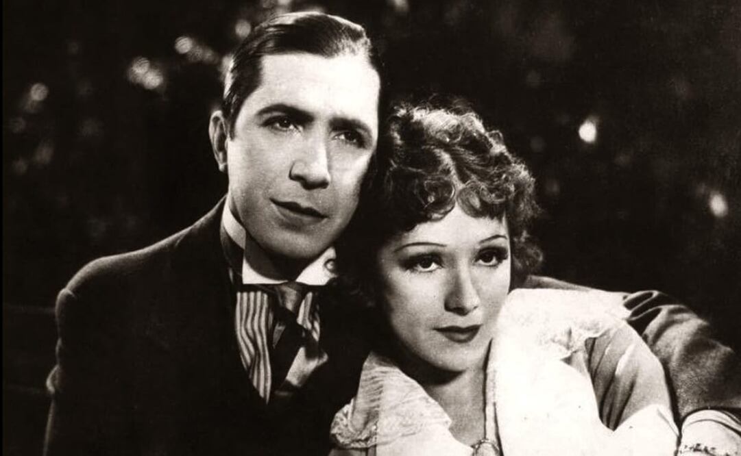 Carlos Gardel brilló en la música y también en el cine. Aquí con Rosita Moreno en "El día que me quieras" (1935). Foto: IMDB.