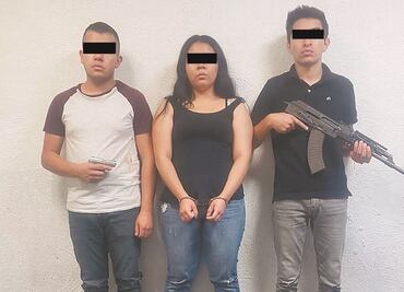 Detienen a tres jóvenes sicarios de La Anti-Unión