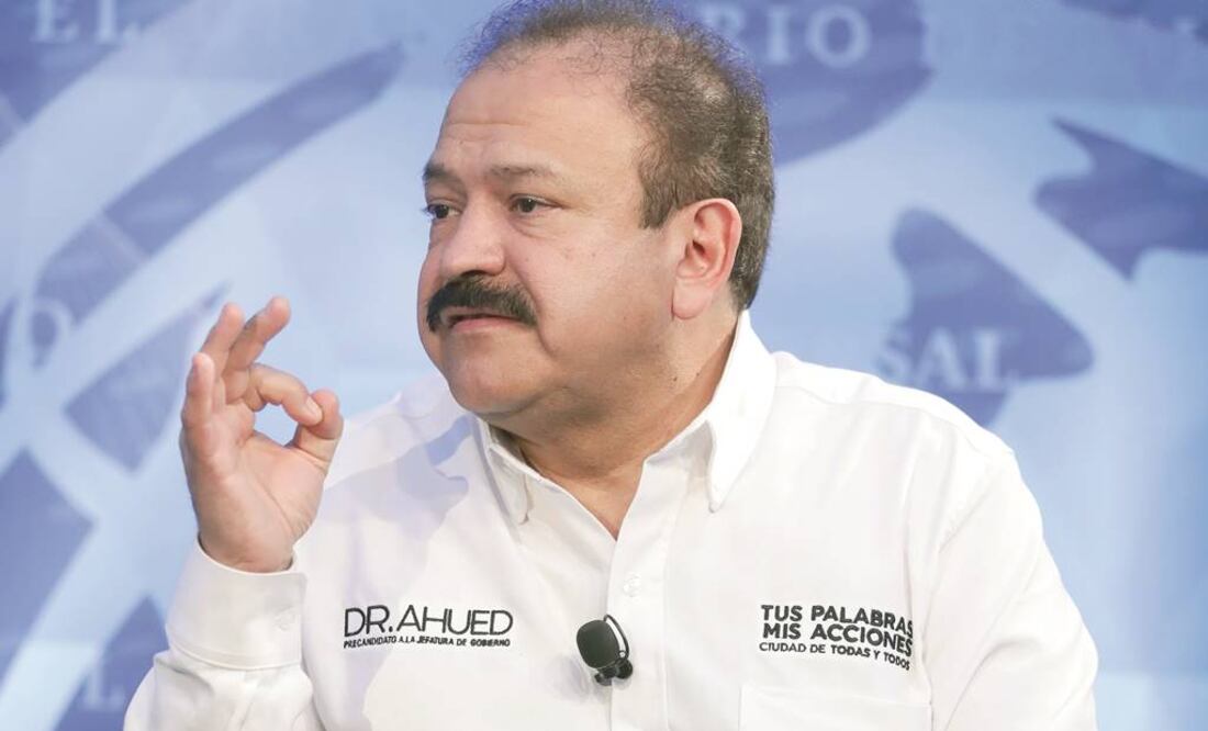 Armando Ahued Ortega Precandidato por el PRD a la Jefatura de Gobierno (VALENTE ROSAS. EL UNIVERSAL)