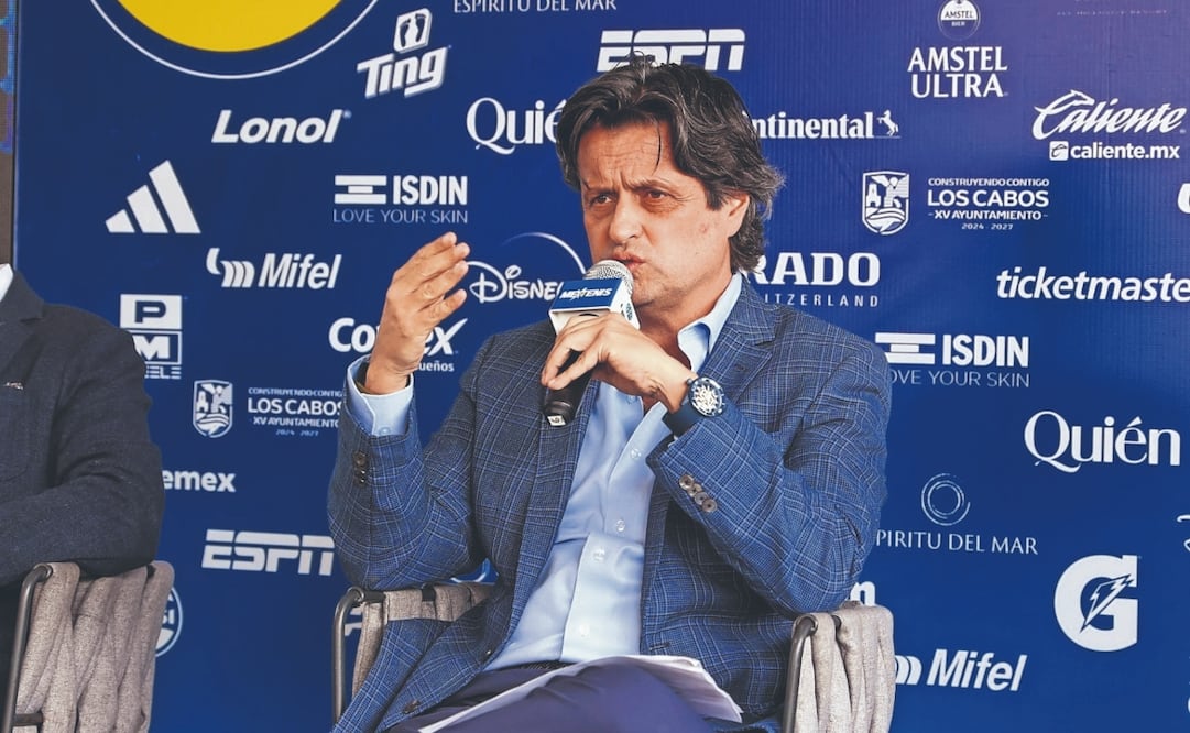 José Antonio Fernández, director del certamen. Foto: de MIFEL TENNIS OPEN BY TELCEL OPPO