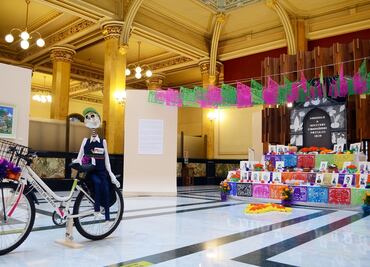 Sepomex celebra emisión de estampilla alusiva al Día de Muertos