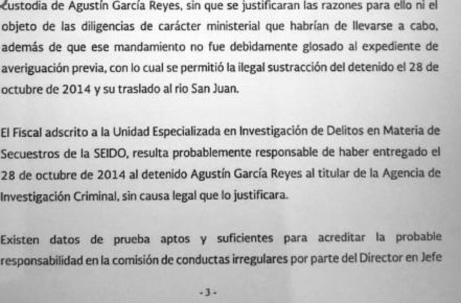 Descalifican ex funcionarios de PGR informe de caso Iguala