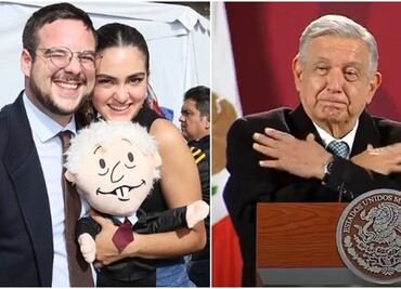 Abraham Mendieta y diputada Andrea Chávez agradecen apoyo de AMLO, tras pleito con Calderón