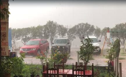 Negocios de zona arqueológica en Teotihuacán quedan inundados tras tormenta