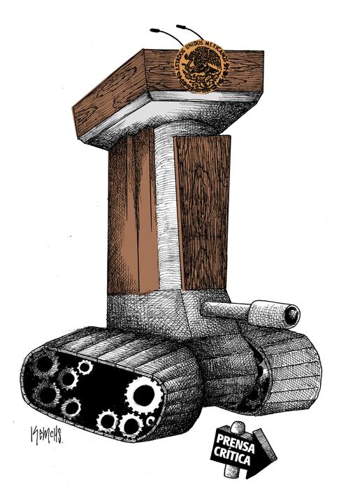 Con todo el poderío