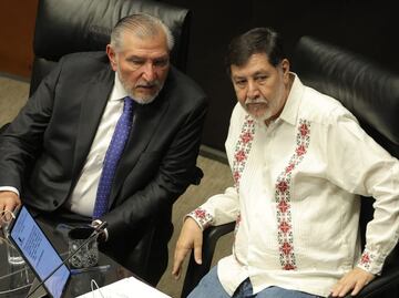 Noroña aplica "barredora legislativa"; evita que cuatro diputados hablen de Adán Augusto y su exsecretario Hernán Bermúdez