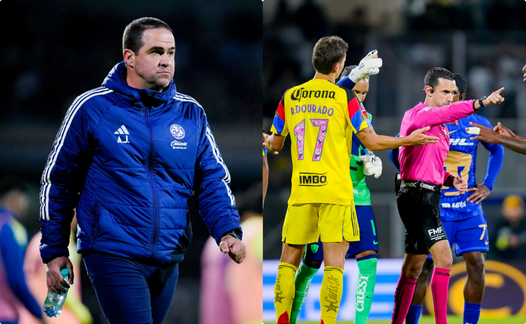 André Jardine en el Clásico Capitalino, durante la fase regular del Clausura 2026 de la Liga MX - Fotos: Imago7