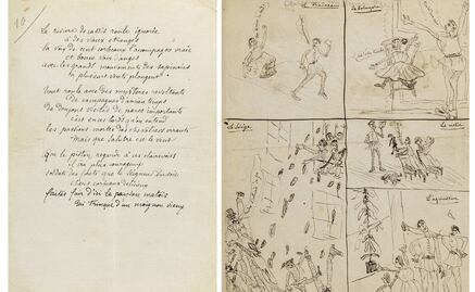 Subastan en París poema de Arthur Rimbaud